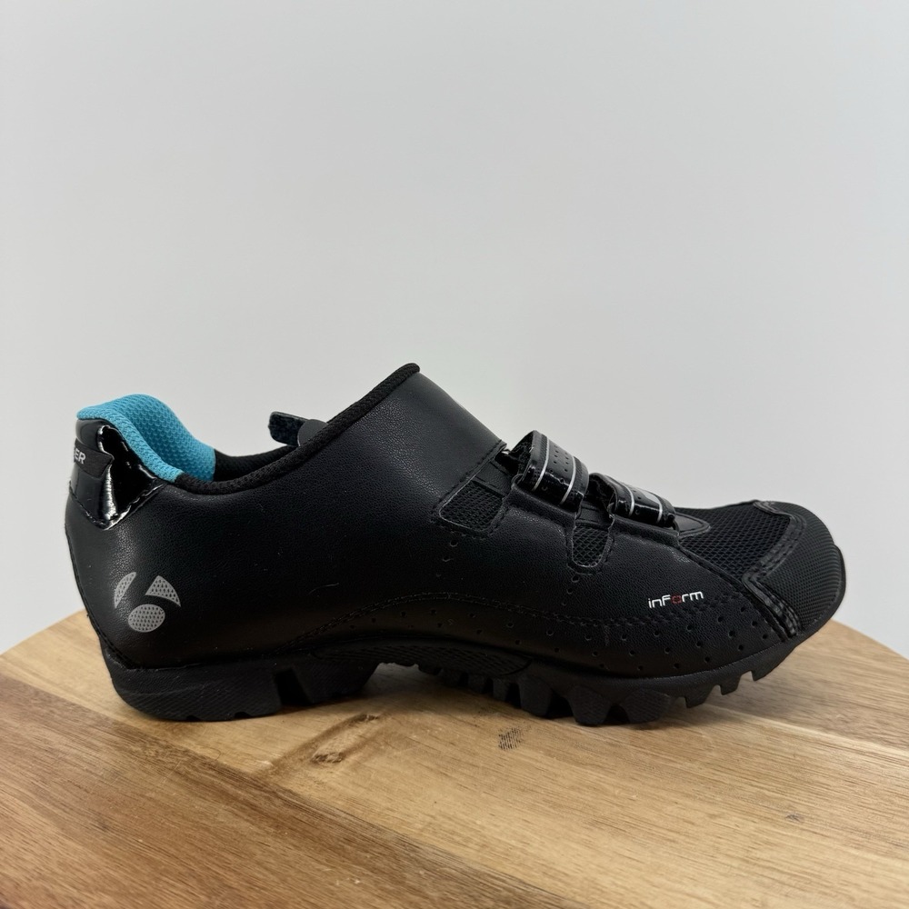 Bontrager IGNEO BOA Mountain Cycling Shoes Black/Blue/Silver Women's 6.5 EU 36‎ - Picture 8 of 13
